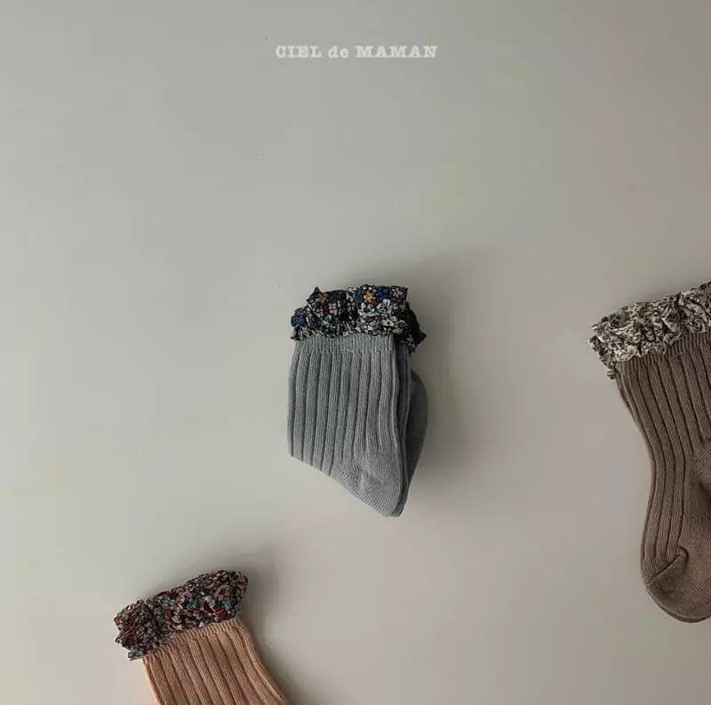 Ciel De Maman - Korean Children Fashion - #minifashionista - Blings Socks [set of 3] - 5