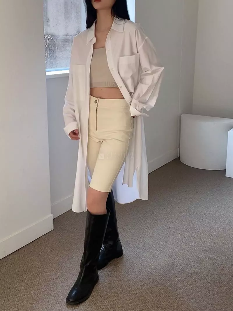 Cocoschon - Korean Women Fashion - #romanticstyle - Bicker Pants - 3