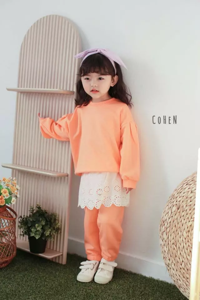 Cohen - Korean Children Fashion - #childofig - Lace Top Bottom Set - 7