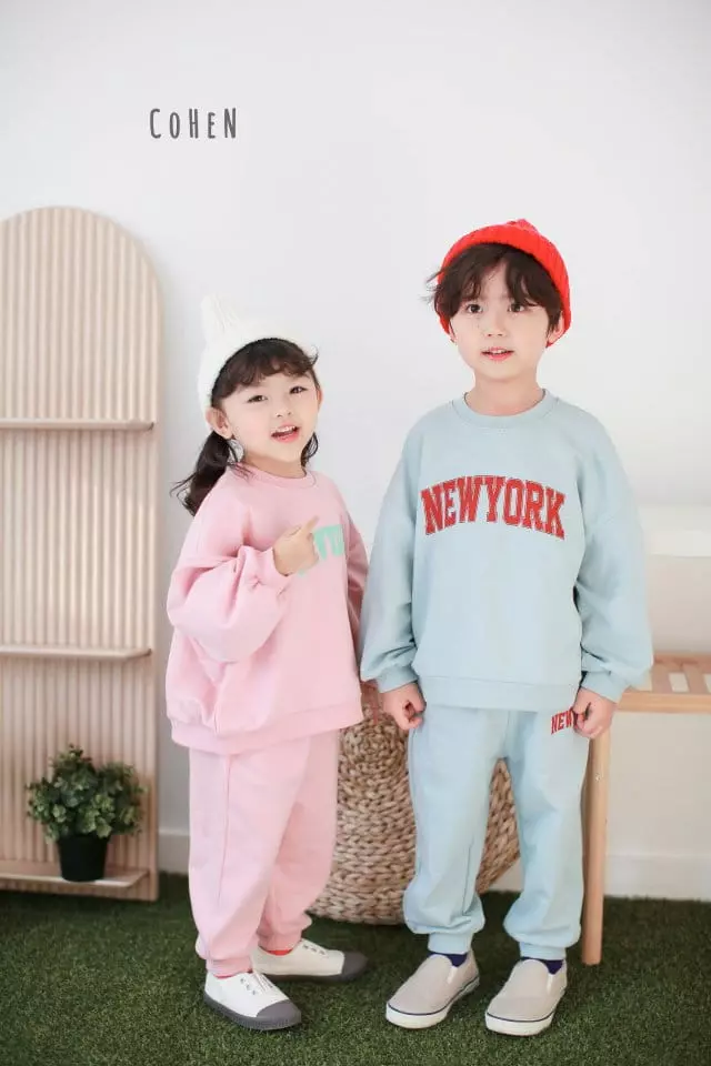 Cohen - Korean Children Fashion - #childofig - New York Top Bottom Set - 6