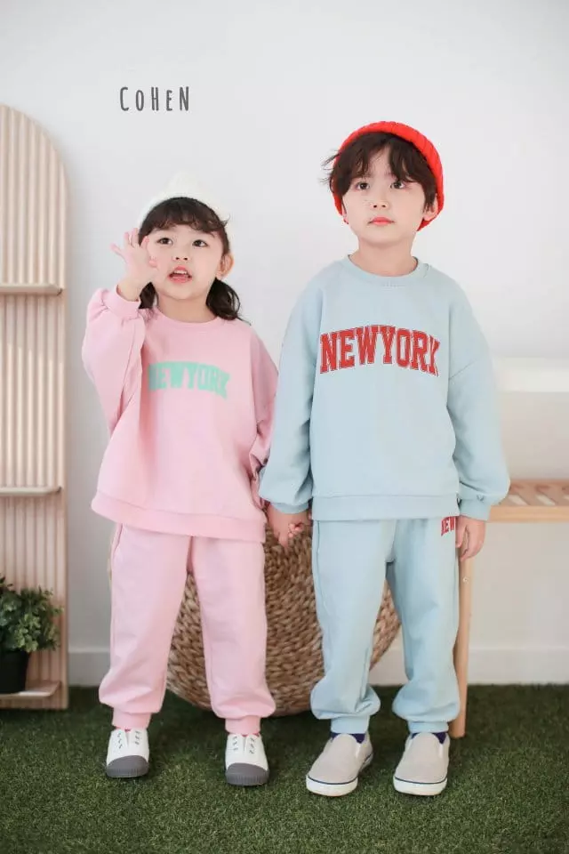 Cohen - Korean Children Fashion - #childofig - New York Top Bottom Set - 7
