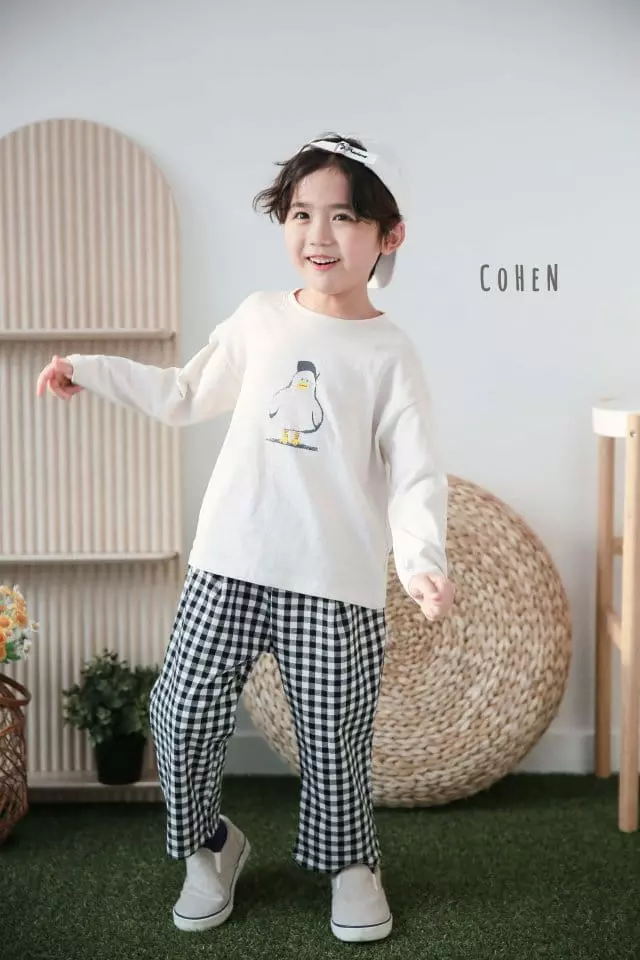 Cohen - Korean Children Fashion - #childofig - Duck Top Bottom Set - 3