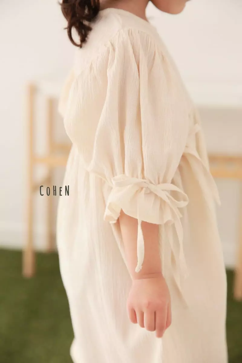 Cohen - Korean Children Fashion - #childofig - Ribbon One-piece - 7