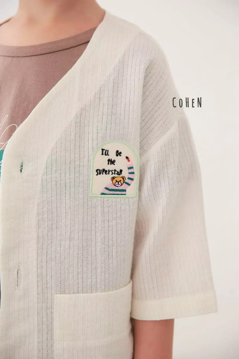 Cohen - Korean Children Fashion - #childofig - Linen Cardigan - 3