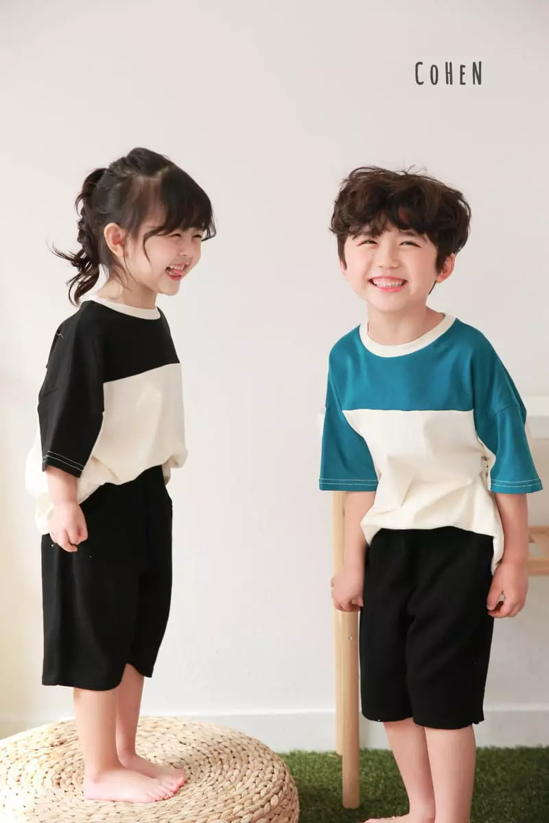 Cohen - Korean Children Fashion - #childofig - Color Tee - 10