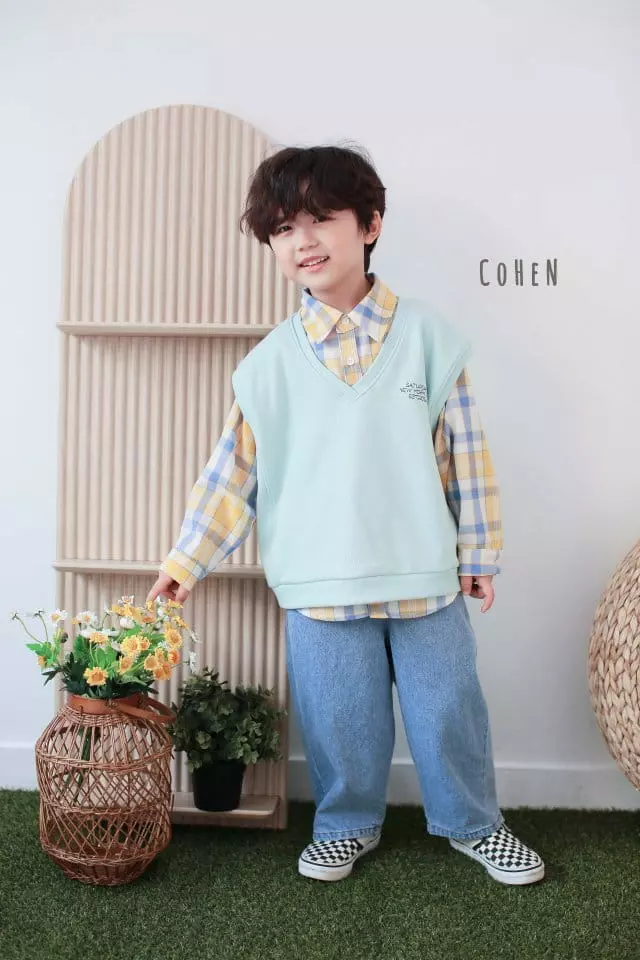 Cohen - Korean Children Fashion - #childrensboutique - Check Shirt - 12