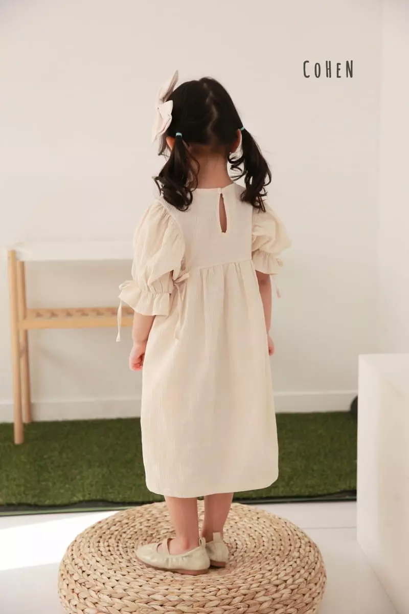 Cohen - Korean Children Fashion - #designkidswear - Ribbon One-piece - 9