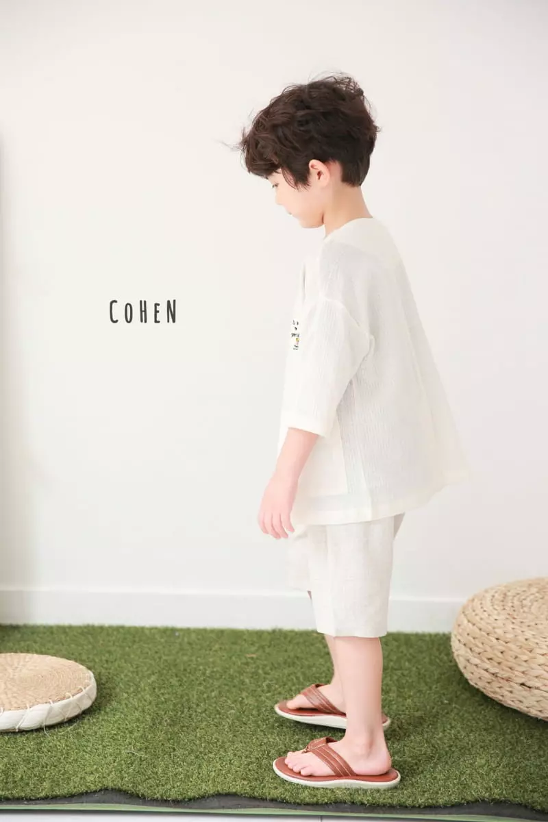 Cohen - Korean Children Fashion - #designkidswear - Linen Cardigan - 5