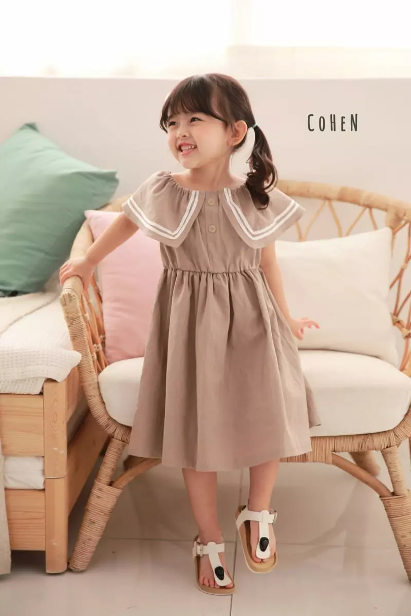Cohen - Korean Children Fashion - #designkidswear - Sailor One-piece - 3