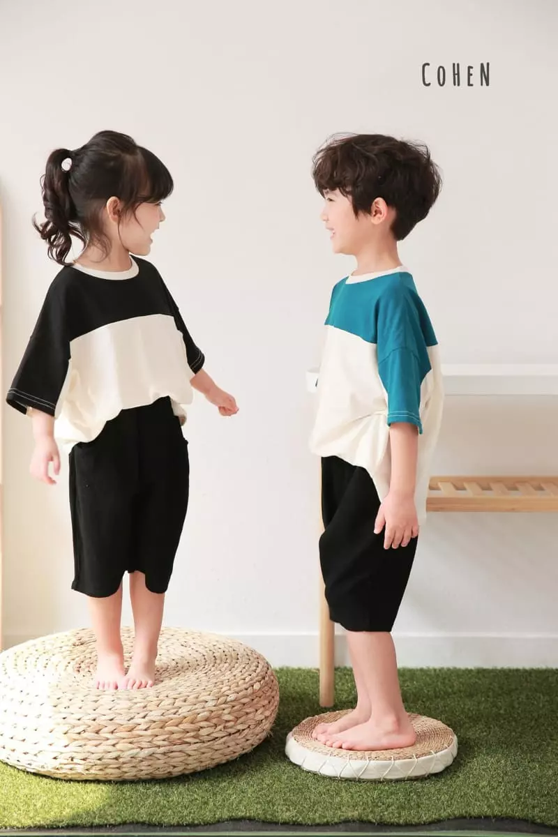 Cohen - Korean Children Fashion - #designkidswear - Color Tee - 12