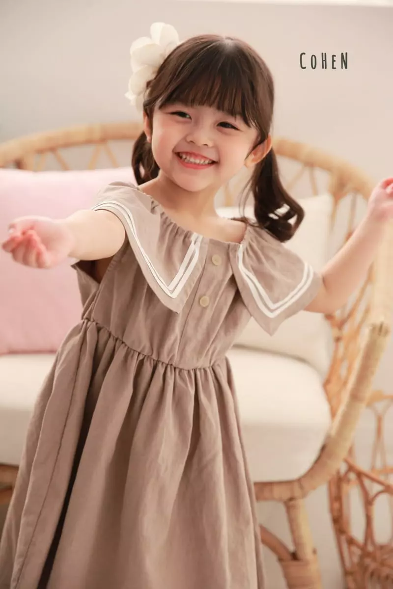 Cohen - Korean Children Fashion - #designkidswear - Sailor One-piece - 4