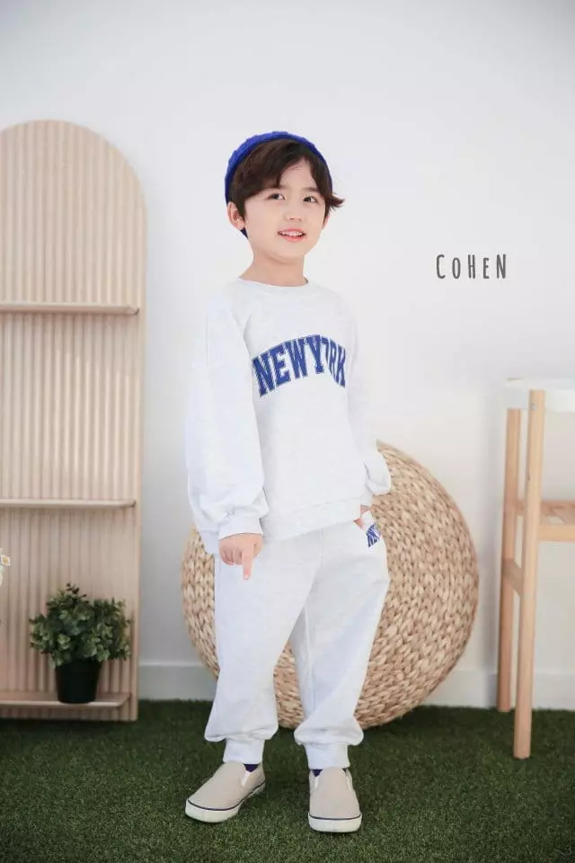 Cohen - Korean Children Fashion - #fashionkids - New York Top Bottom Set - 11