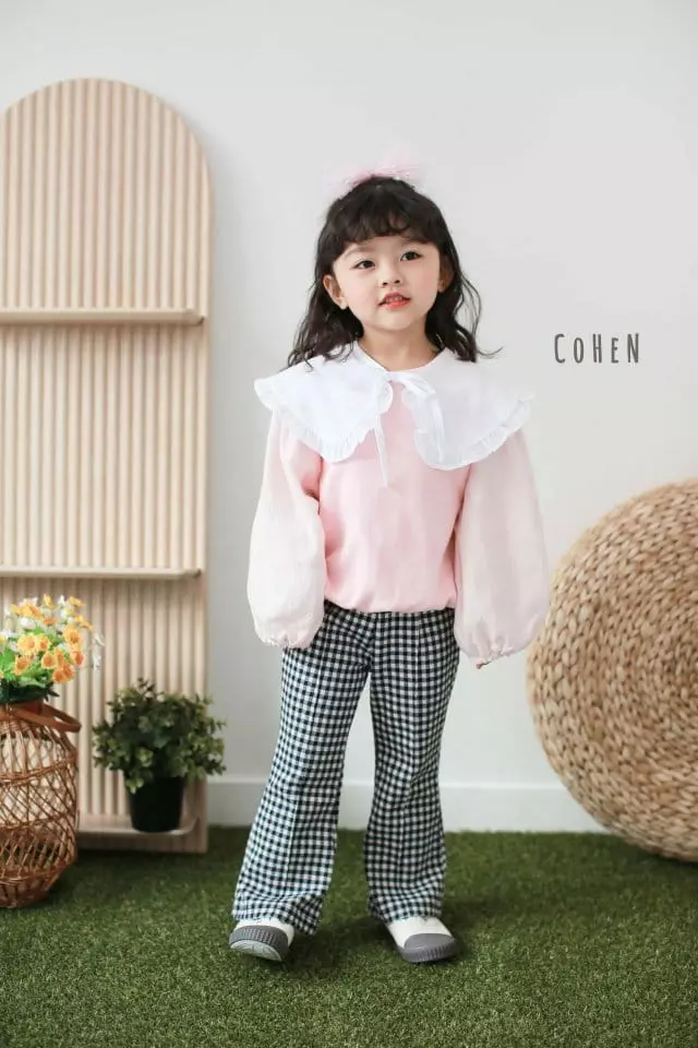 Cohen - Korean Children Fashion - #fashionkids - Collar Tee - 4