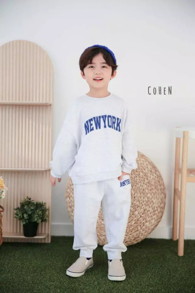 Cohen - Korean Children Fashion - #kidsshorts - New York Top Bottom Set - 12