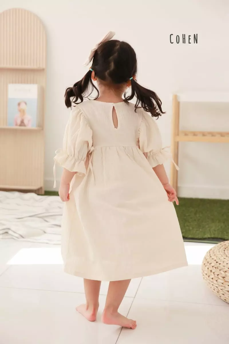 Cohen - Korean Children Fashion - #kidsshorts - Ribbon One-piece - 12