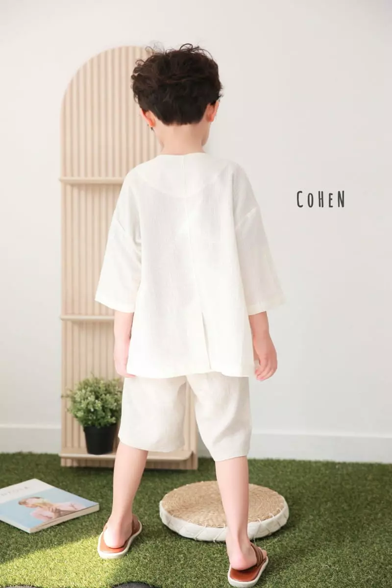 Cohen - Korean Children Fashion - #kidsshorts - Linen Cardigan - 8
