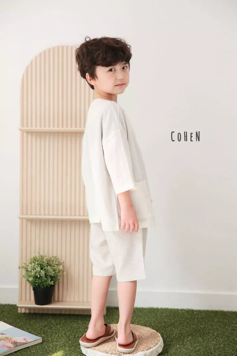 Cohen - Korean Children Fashion - #kidsstore - Linen Cardigan - 9