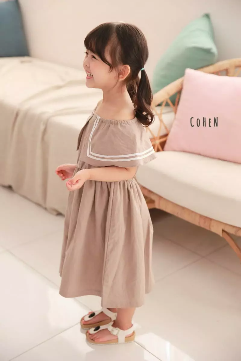 Cohen - Korean Children Fashion - #kidsstore - Sailor One-piece - 7