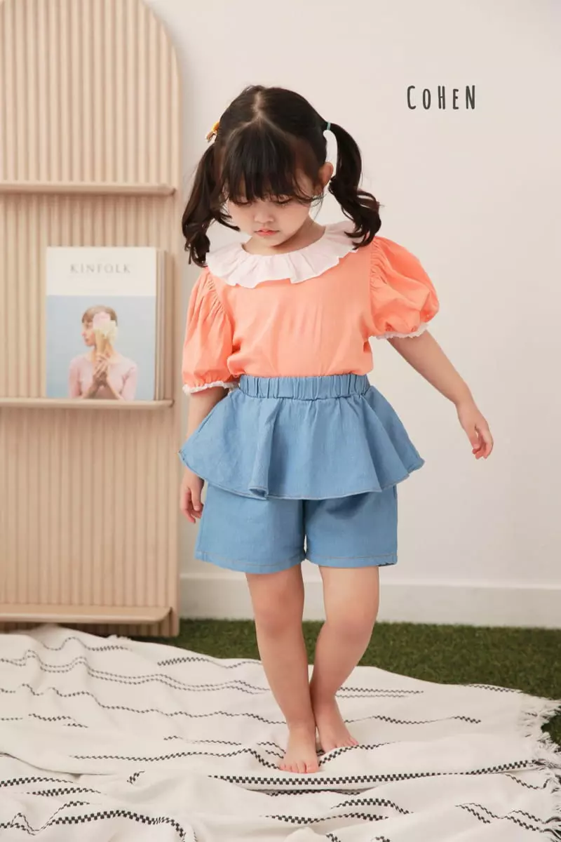 Cohen - Korean Children Fashion - #magicofchildhood - Frill Tee - 2