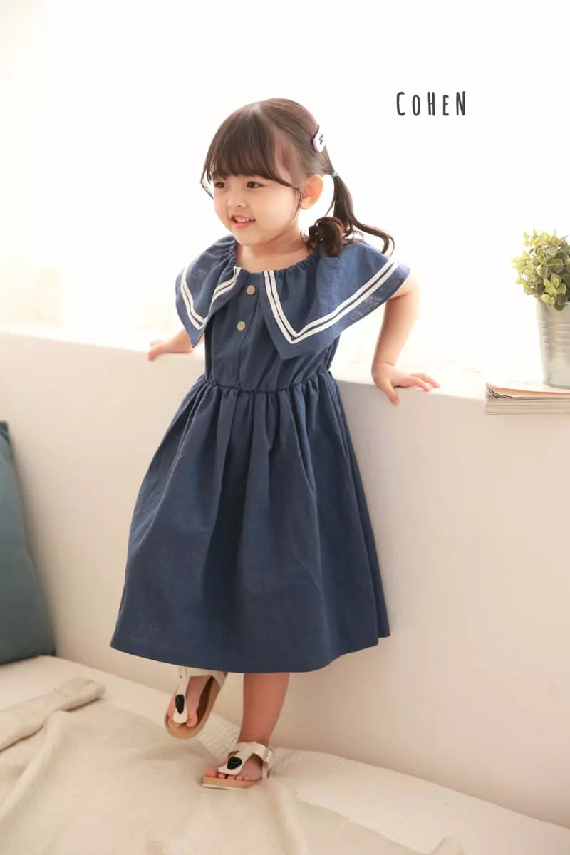 Cohen - Korean Children Fashion - #magicofchildhood - Sailor One-piece - 11