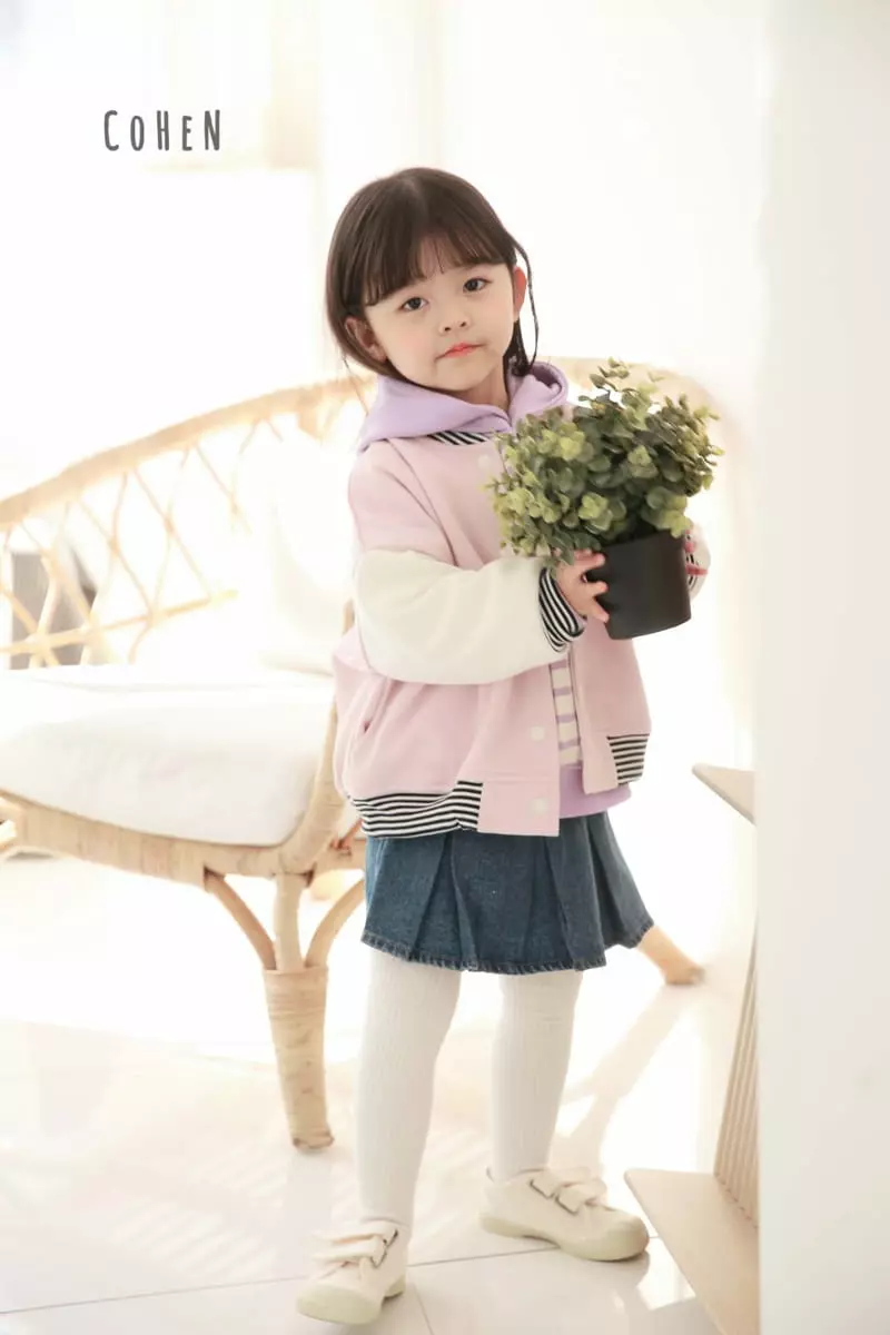 Cohen - Korean Children Fashion - #minifashionista - Denim Skirt Pants - 10