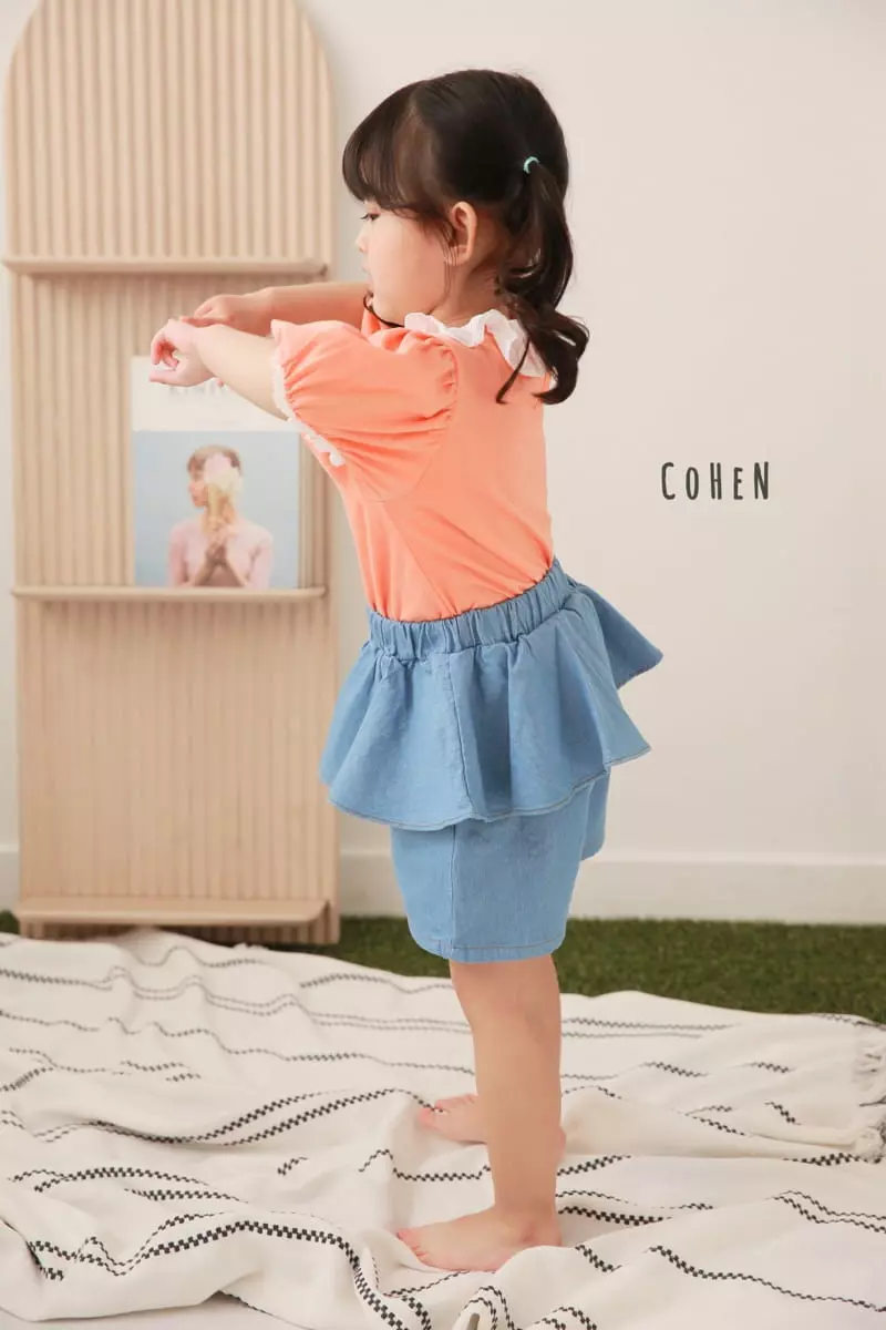 Cohen - Korean Children Fashion - #minifashionista - Frill Tee - 3