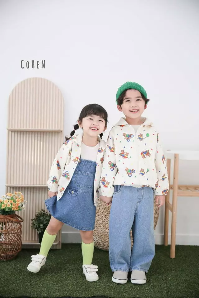 Cohen - Korean Children Fashion - #prettylittlegirls - Bear Jumper - 3