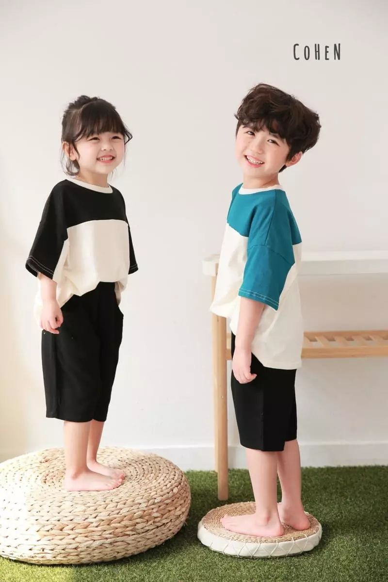 Cohen - Korean Children Fashion - #prettylittlegirls - Color Tee - 6