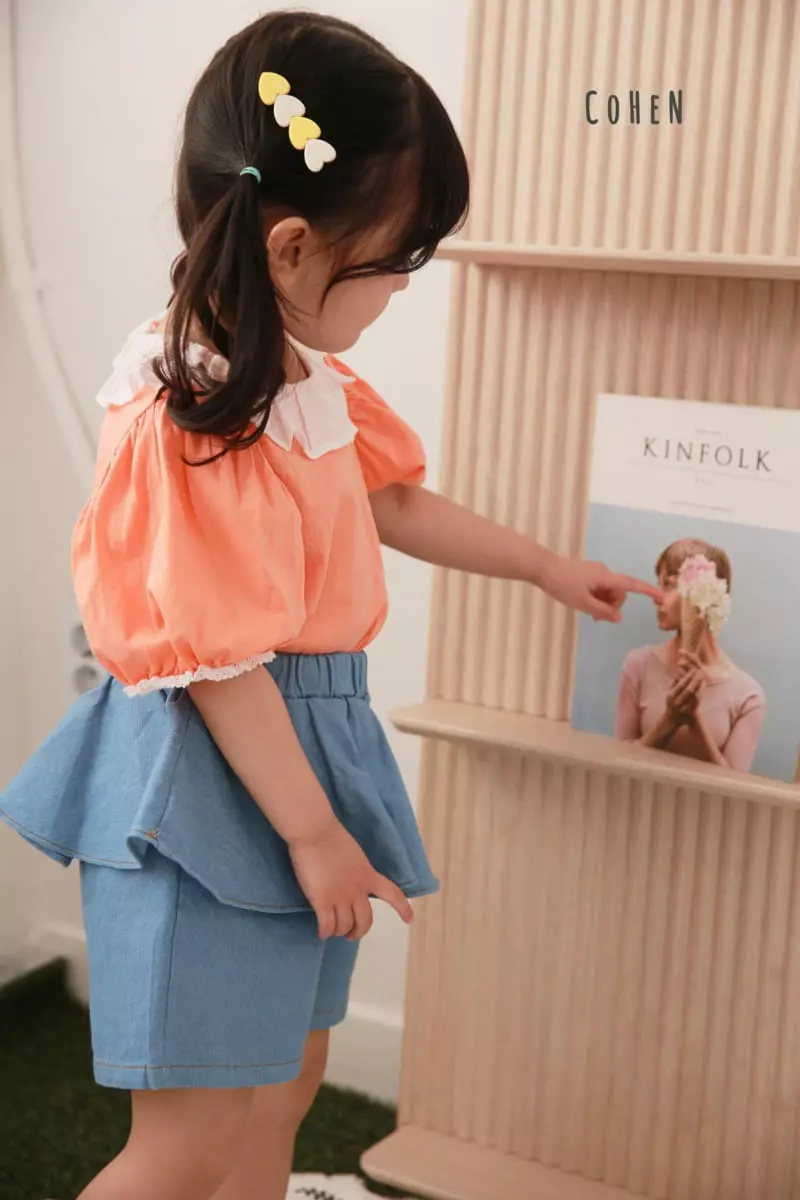 Cohen - Korean Children Fashion - #stylishchildhood - Frill Tee - 7