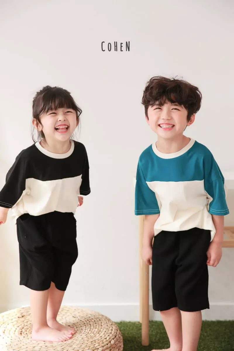 Cohen - Korean Children Fashion - #stylishchildhood - Color Tee - 9