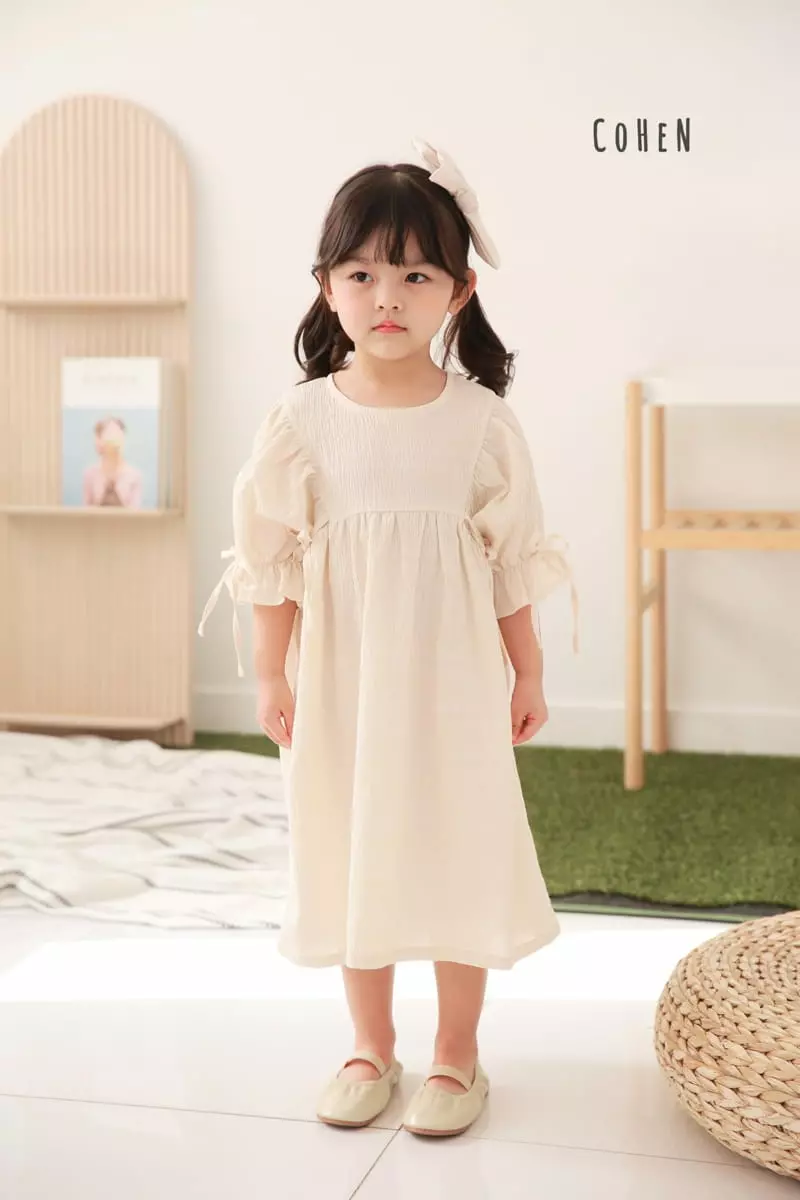 Cohen - Korean Children Fashion - #toddlerclothing - Ribbon One-piece - 5