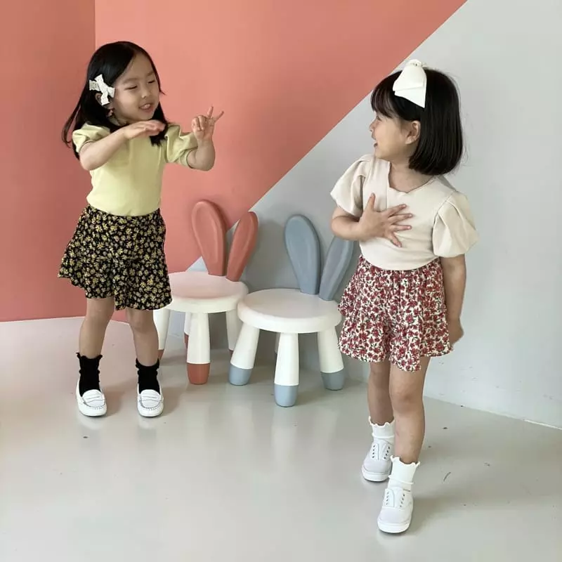 Color - Korean Children Fashion - #designkidswear - Girl Tee - 2
