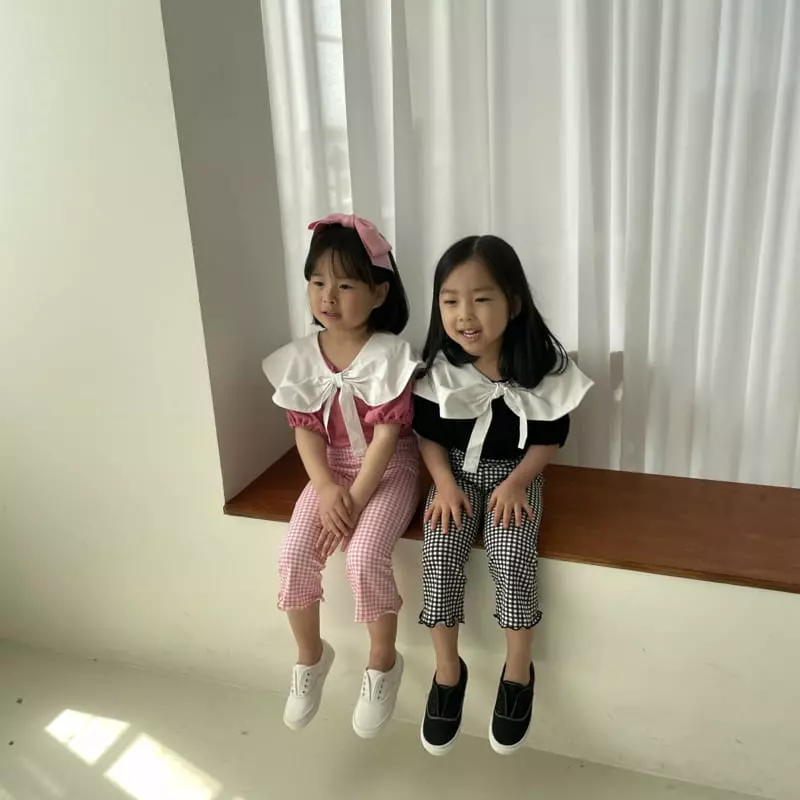 Color - Korean Children Fashion - #designkidswear - Ribbon Tee - 10