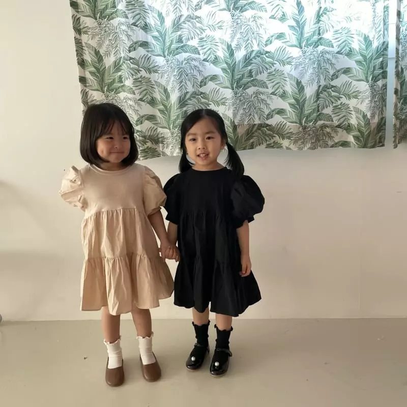 Color - Korean Children Fashion - #designkidswear - Love One-piece - 8