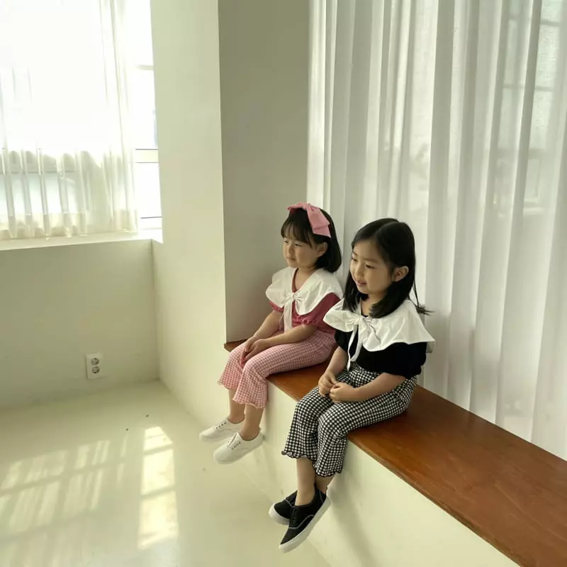 Color - Korean Children Fashion - #discoveringself - Ribbon Tee - 11