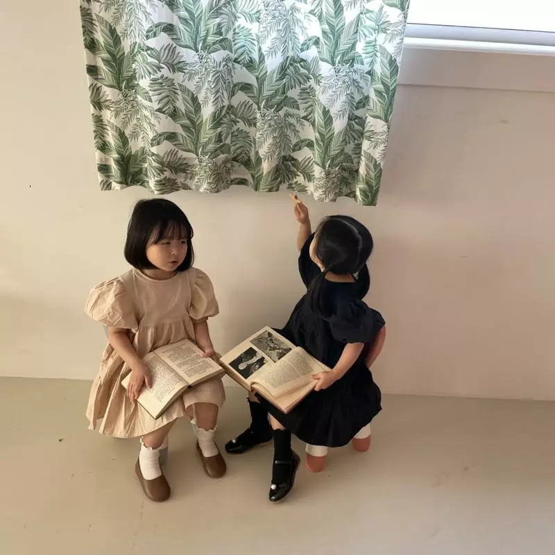 Color - Korean Children Fashion - #discoveringself - Love One-piece - 9