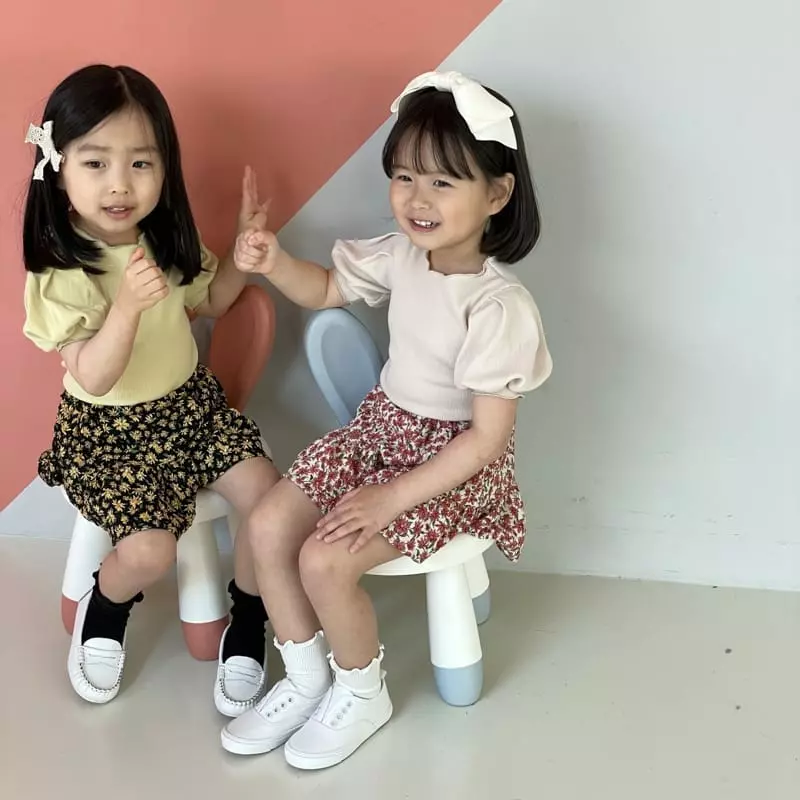 Color - Korean Children Fashion - #discoveringself - Girl Tee - 4
