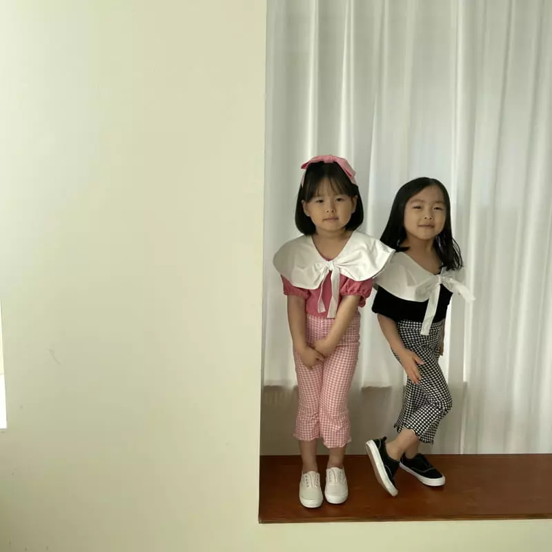 Color - Korean Children Fashion - #fashionkids - Ribbon Tee - 12