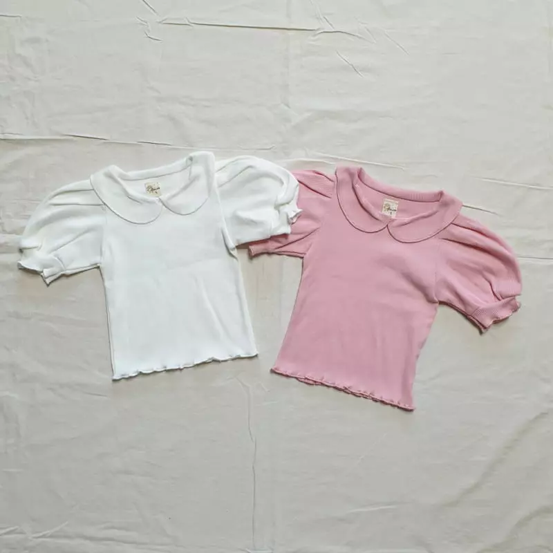 Color - Korean Children Fashion - #kidsshorts - Pastel Tee - 9