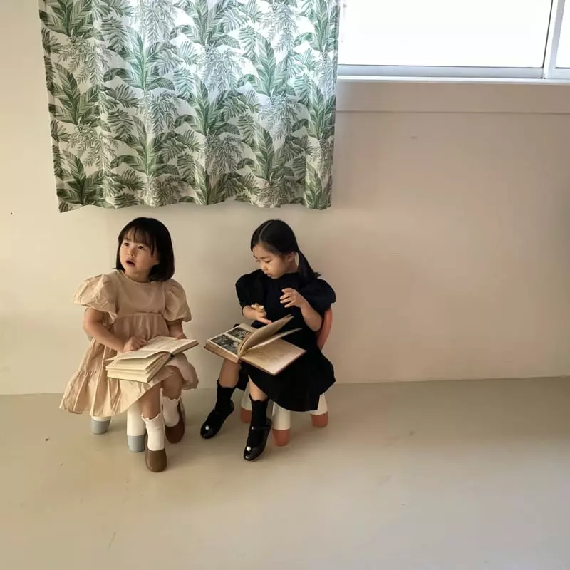 Color - Korean Children Fashion - #kidsshorts - Love One-piece - 11
