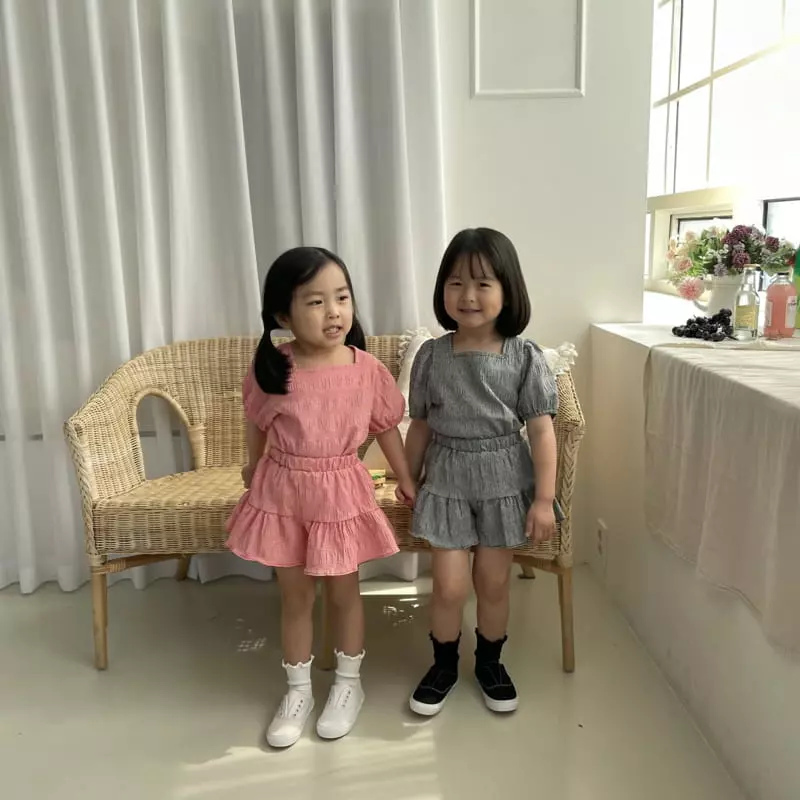 Color - Korean Children Fashion - #kidsstore - Together Top Bottom Set - 2