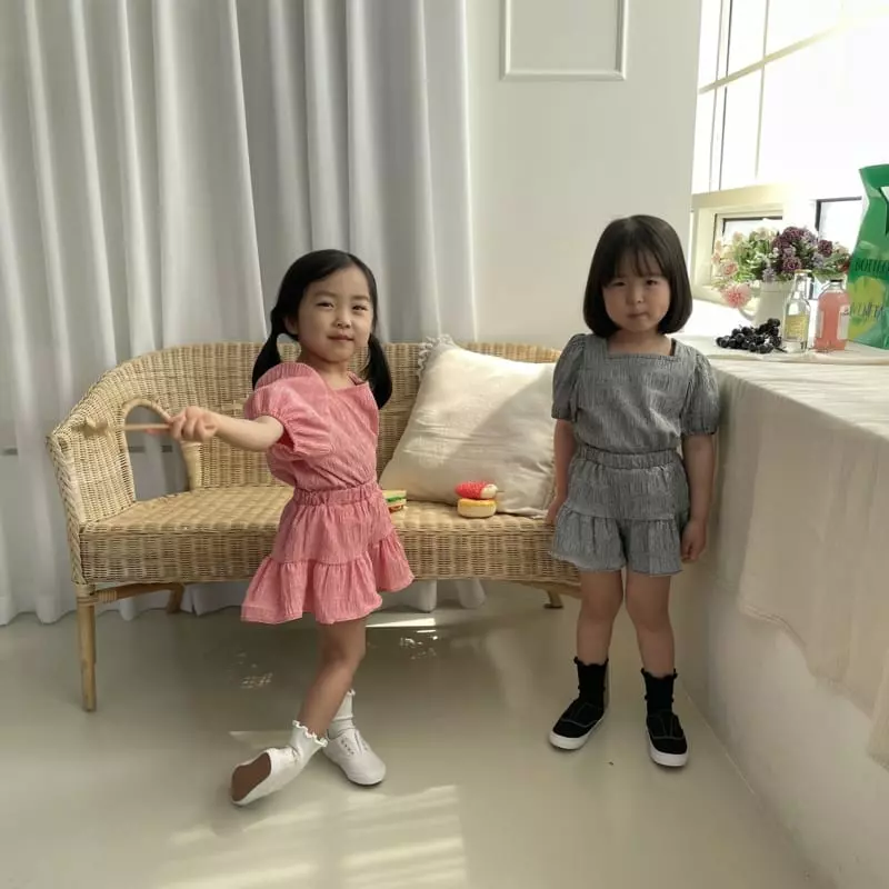 Color - Korean Children Fashion - #littlefashionista - Together Top Bottom Set - 5