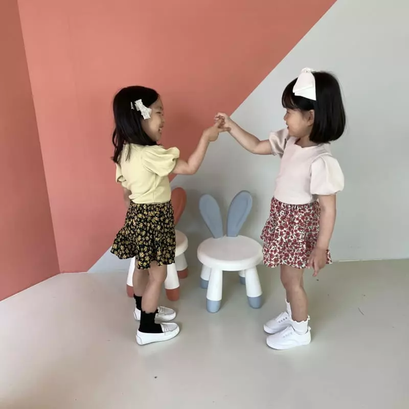 Color - Korean Children Fashion - #magicofchildhood - Girl Tee - 10