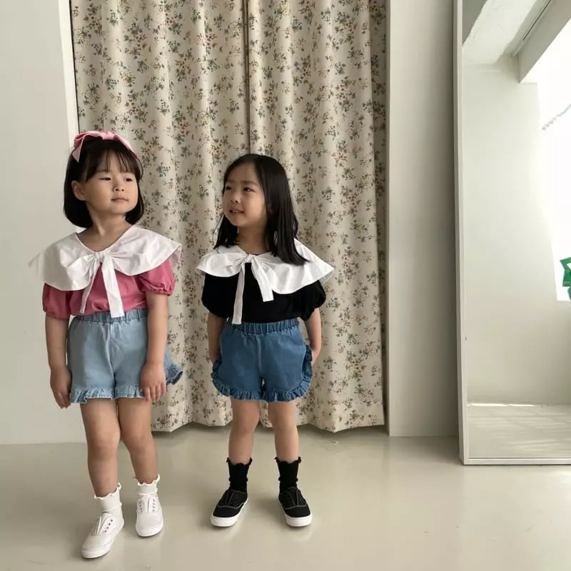 Color - Korean Children Fashion - #magicofchildhood - Ribbon Tee - 2