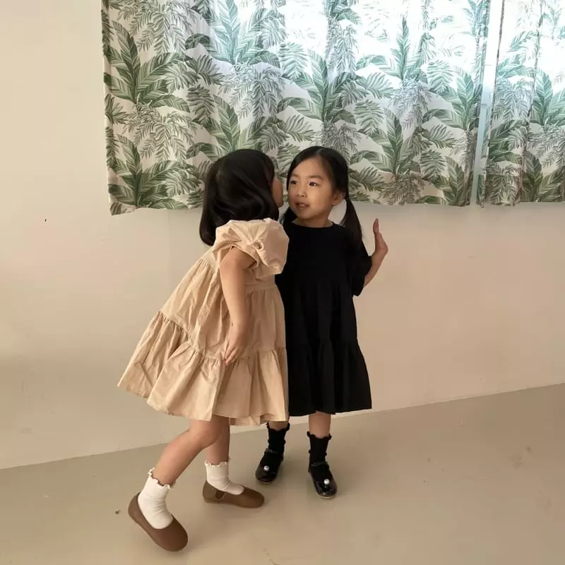Color - Korean Children Fashion - #minifashionista - Love One-piece