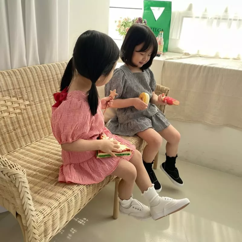 Color - Korean Children Fashion - #prettylittlegirls - Together Top Bottom Set - 8
