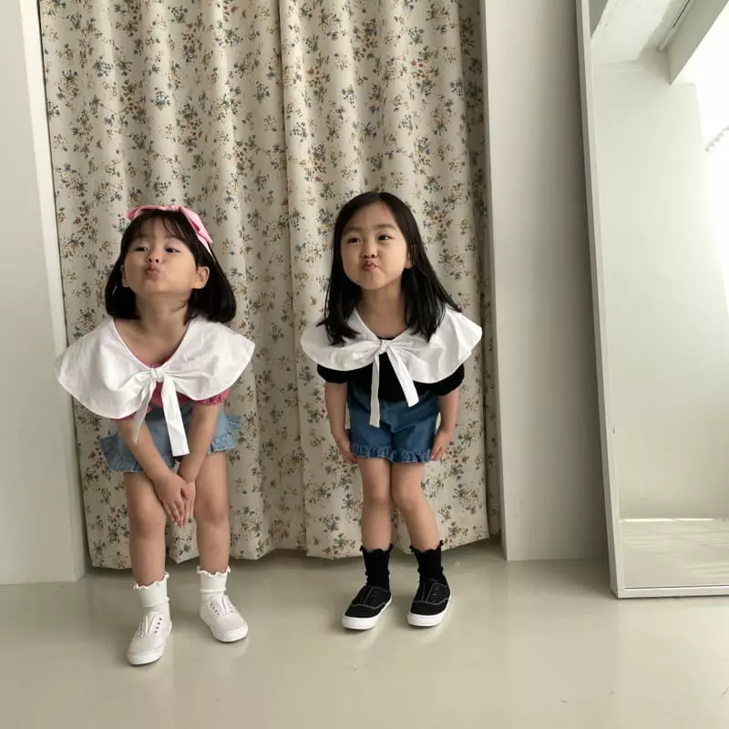 Color - Korean Children Fashion - #minifashionista - Ribbon Tee - 4