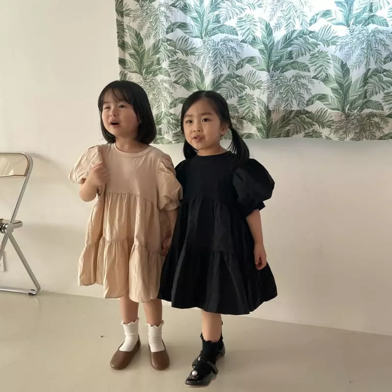 Color - Korean Children Fashion - #prettylittlegirls - Love One-piece - 2