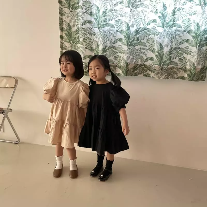 Color - Korean Children Fashion - #stylishchildhood - Love One-piece - 5