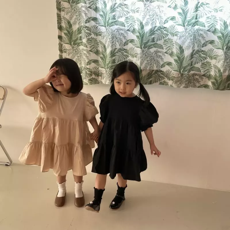 Color - Korean Children Fashion - #todddlerfashion - Love One-piece - 4
